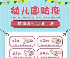 幼儿园防疫图画